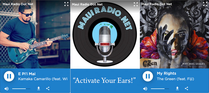 MauiRadio: Kamaka, logo, My Rights