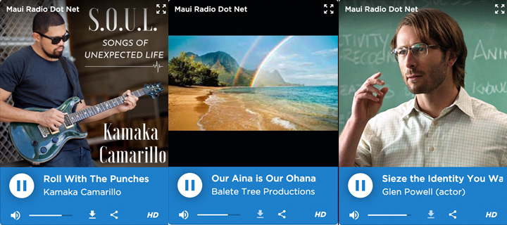 MauiRadio: Roll With the Punches, Our Aina is Our Ohana, Seize the Identity