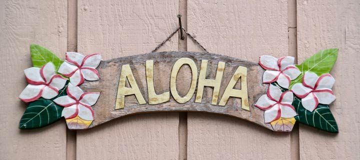 Aloha sign