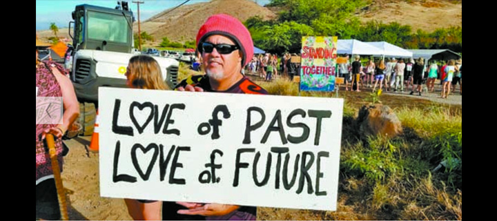 Protest Image: Love of Past, Love of Future